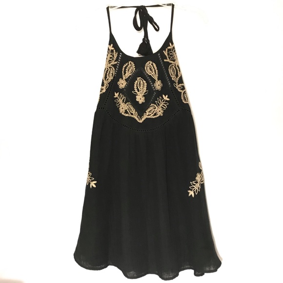 Rory Beca Dresses & Skirts - NWT Rory Beca embroidered black dress size M